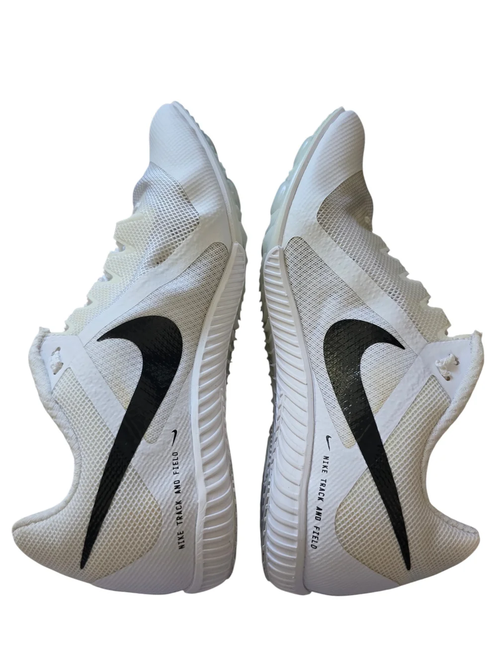 Nike Rival Milti Track & Field Men’s White Athletic Mesh Spike Sneakers Size 7